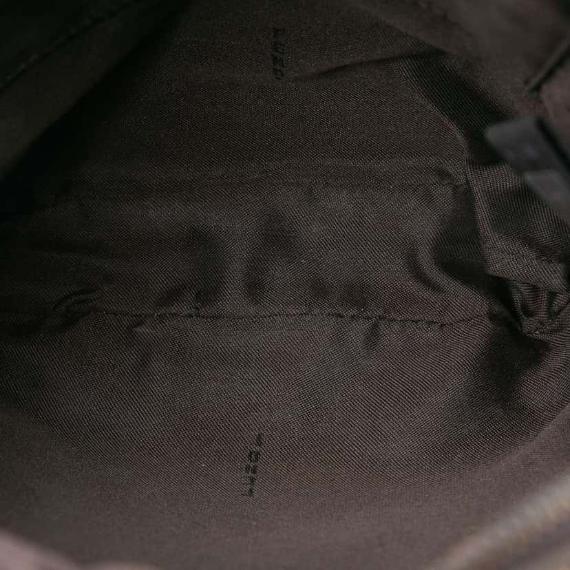 Fendi Zucchino Canvas Crossbody Brown Canvas Very good condition - Model View