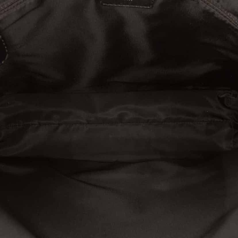 Dior Diorissimo Trotter Canvas Messenger Bag Black Canvas Very good condition - Model View