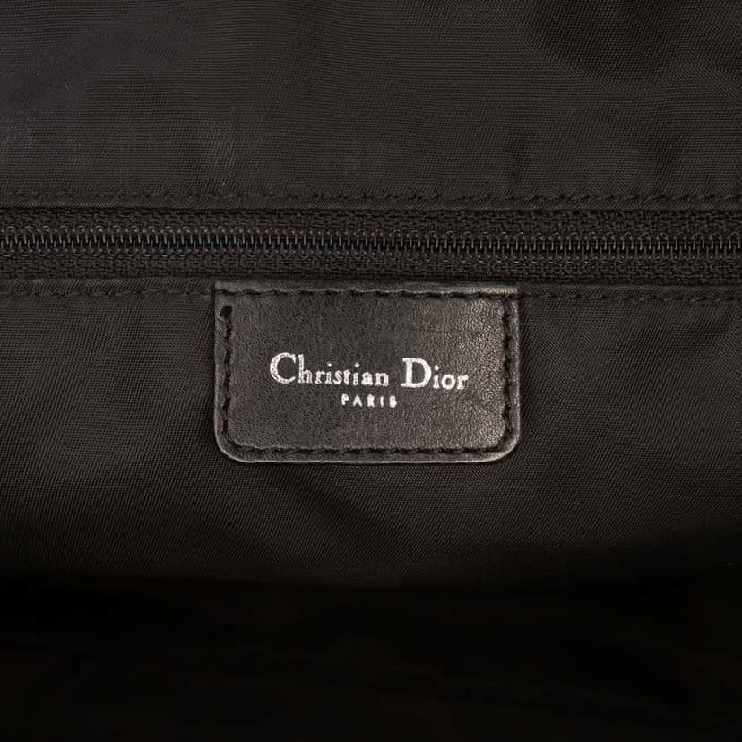 Dior Diorissimo Trotter Canvas Messenger Bag Black Canvas Very good condition - Box View