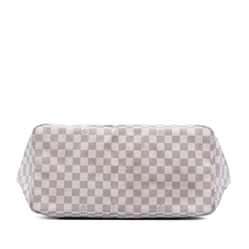 Louis Vuitton Damier Azur Neverfull GM White Very good condition - Inside View