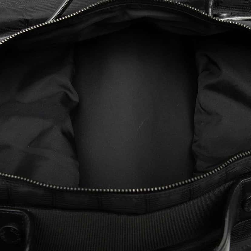 Chanel New Travel Line Nylon Travel Bag Black Very good condition - Model View