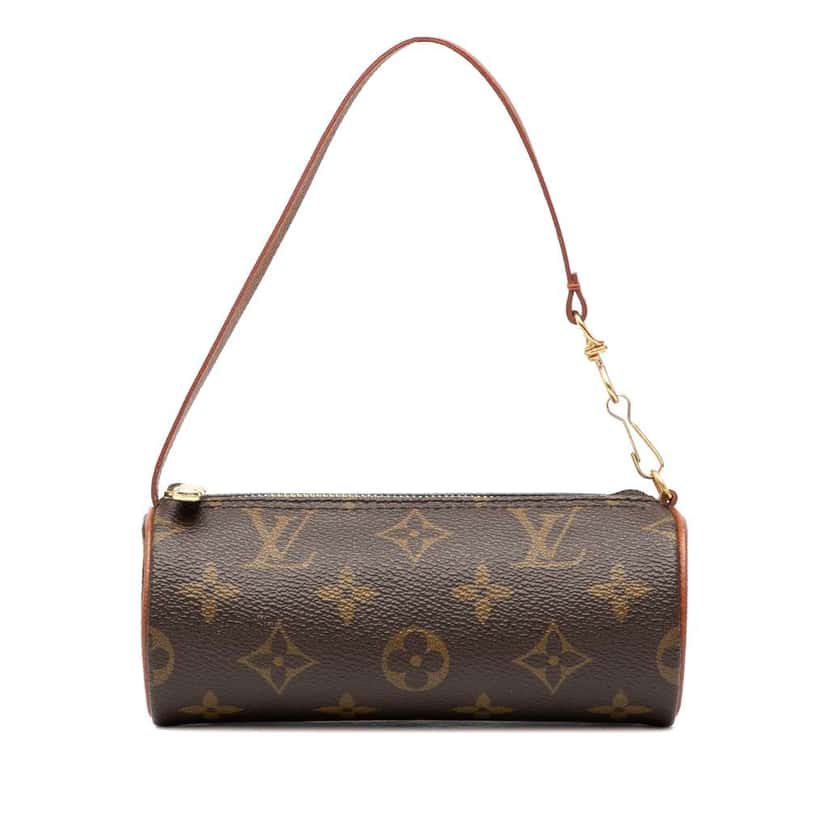 Louis Vuitton Monogram Papillon Pochette Brown Very good condition - Front View