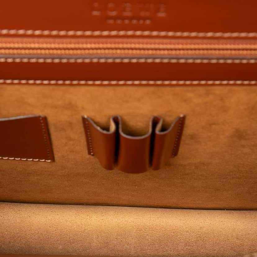 Loewe Leather Business Bag Brown Leather Very good condition - Model View