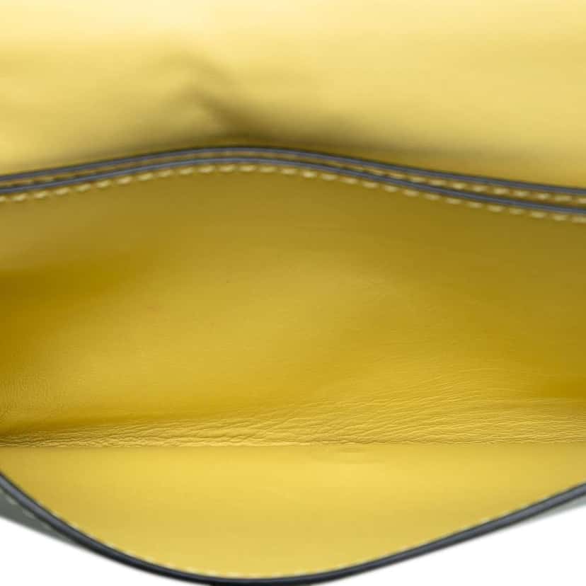 Valentino Tricolor Rockstud Wristlet Clutch Blue Leather Very good condition - Model View