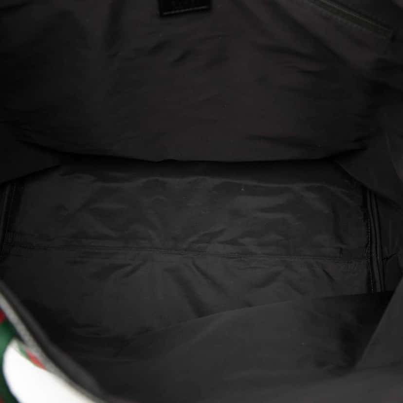 Gucci GG Imprime Web Tote Black Canvas Very good condition - Model View