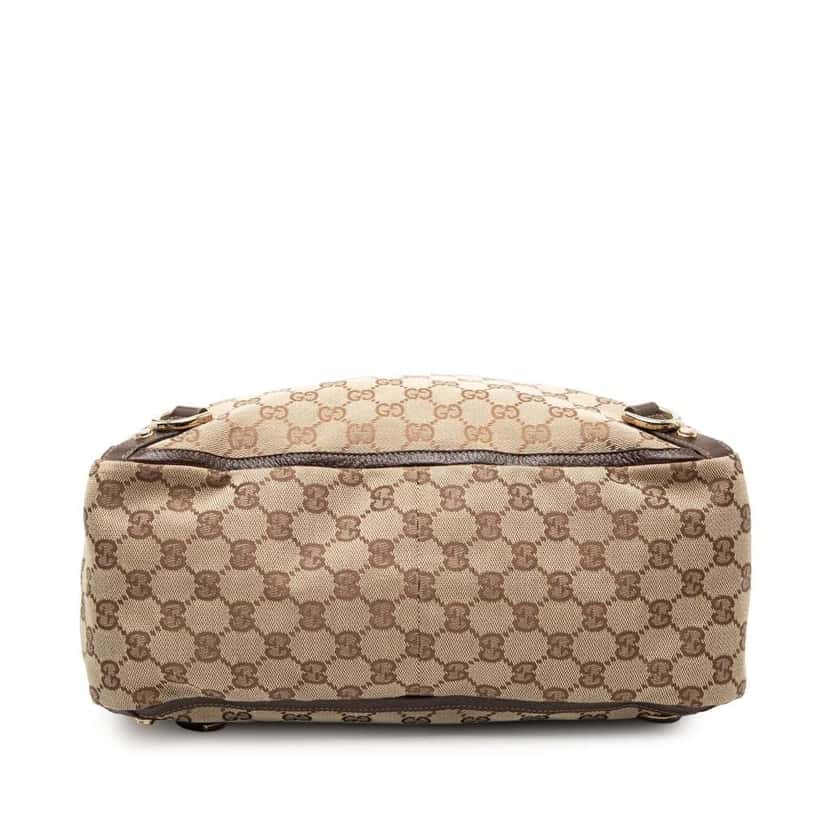 Gucci GG Canvas Abbey D Ring Tote Brown Canvas Very good condition - Inside View