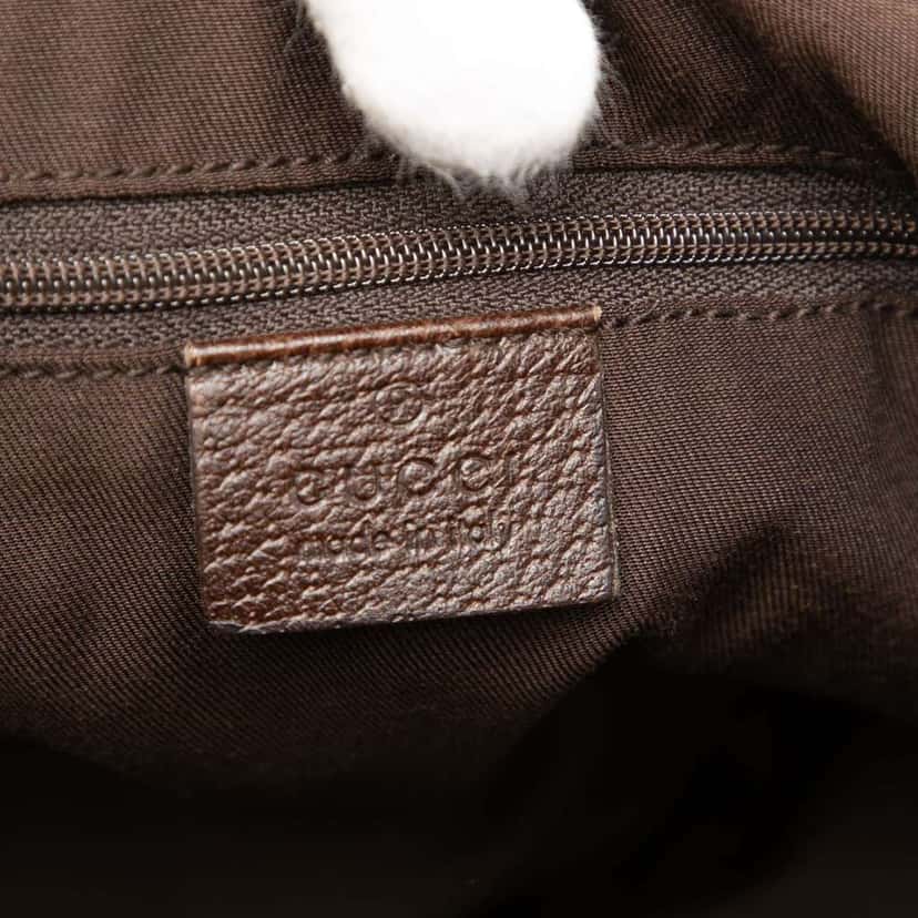 Gucci GG Canvas Abbey D Ring Tote Brown Canvas Very good condition - Box View