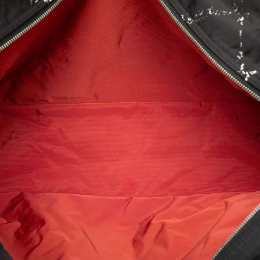 Chanel Old Travel Line Nylon Travel Bag Black Very good condition - Model View