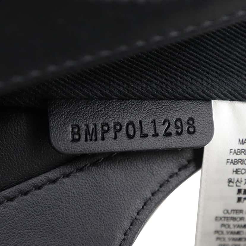 Burberry Mini Plaid Canvas Pocket Satchel Black Canvas Very good condition - Box View