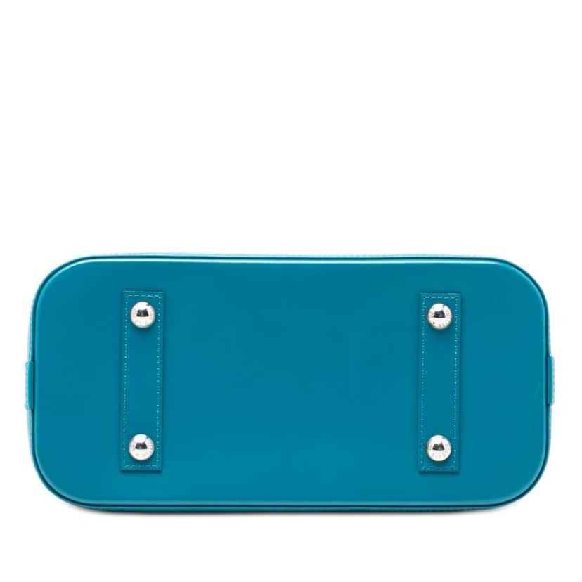 Louis Vuitton Epi Alma PM Blue Leather Good condition - Inside View