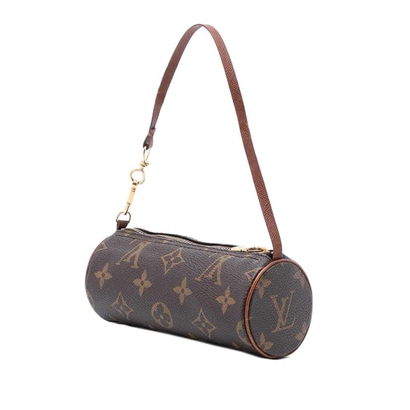 Louis Vuitton Monogram Papillon Pochette Brown Very good condition - Back View