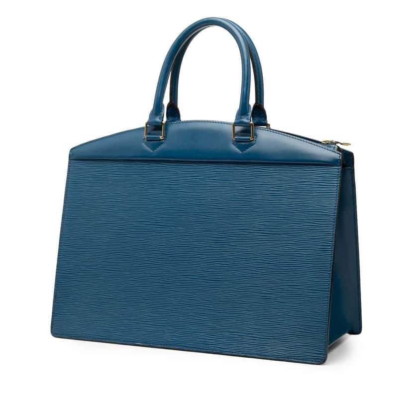 Louis Vuitton Epi Riviera Blue Leather Very good condition - Back View