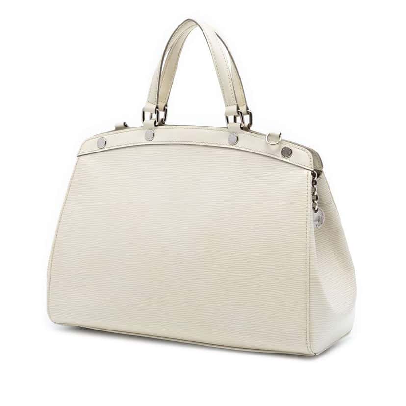 Louis Vuitton Epi Brea MM White Leather Very good condition - Back View