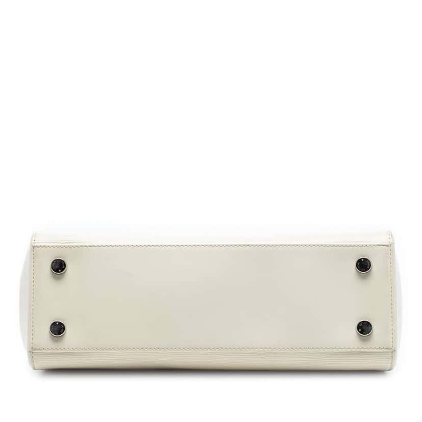 Louis Vuitton Epi Brea MM White Leather Very good condition - Inside View