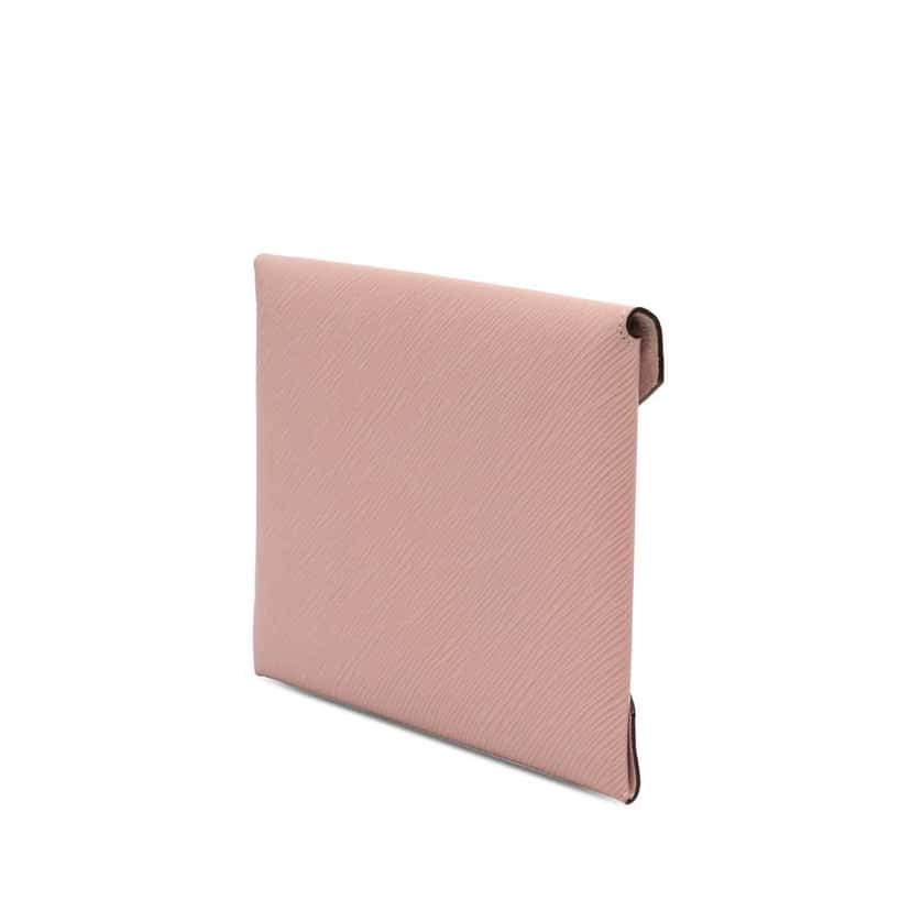 Louis Vuitton Epi Pochette Kirigami Set Pink Leather Good condition - Back View