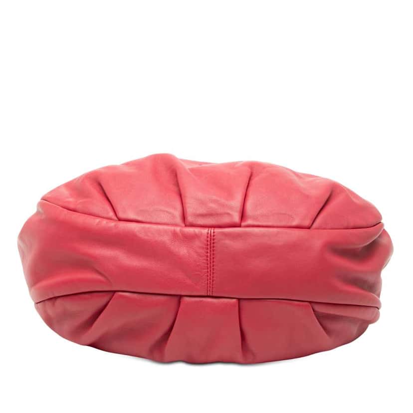 Loewe Nappa Anagram Tassel Hobo Pink Leather Good condition - Inside View