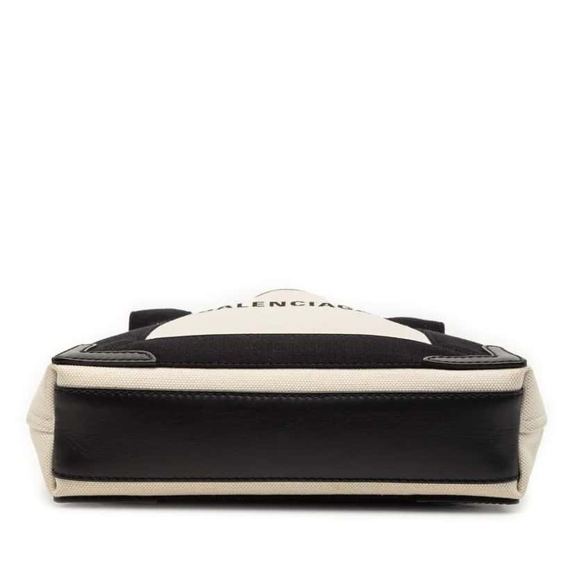 Balenciaga Canvas Navy Cabas XS White Canvas Good condition - Inside View