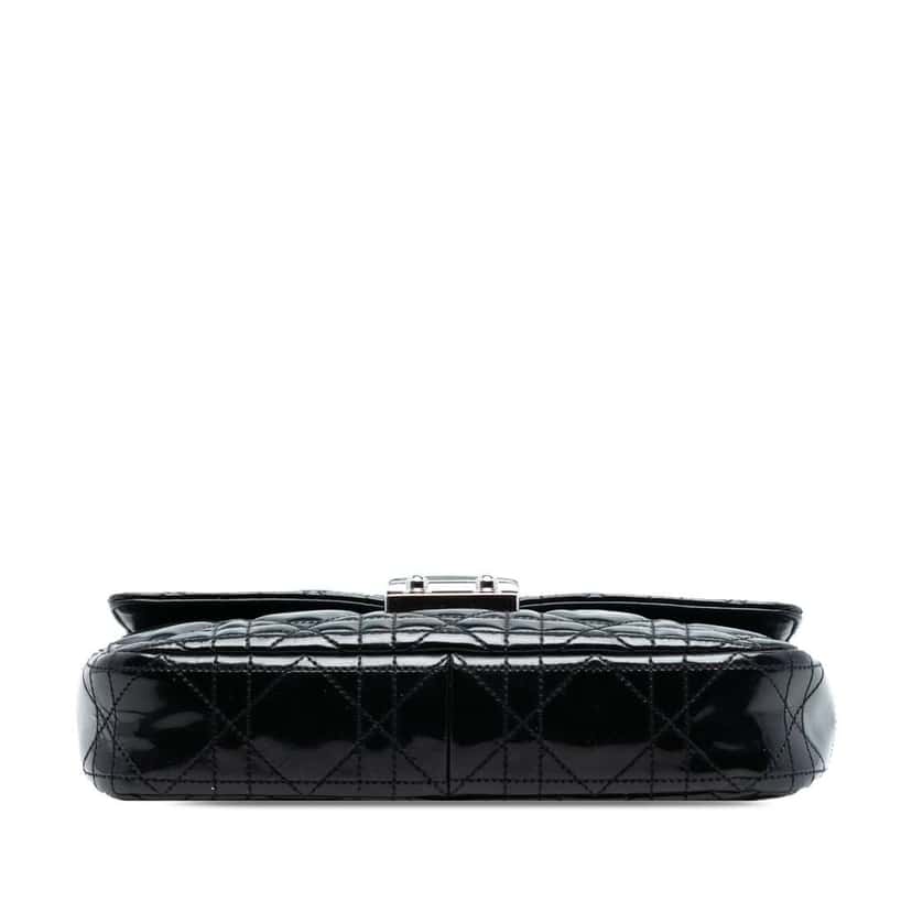 Dior Patent Cannage Miss Dior Promenade Crossbody Black Leather Good condition - Inside View
