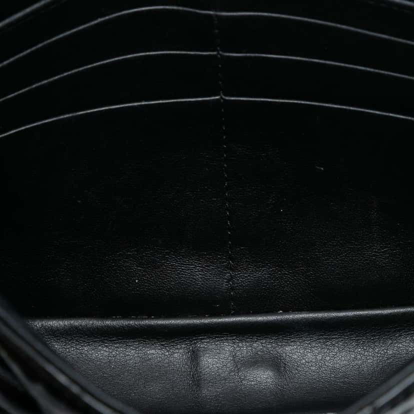 Dior Patent Cannage Miss Dior Promenade Crossbody Black Leather Good condition - Model View