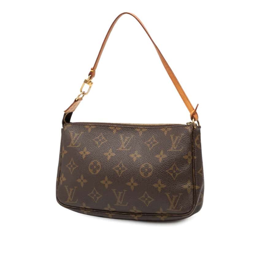 Louis Vuitton Monogram Pochette Accessoires Brown Good condition - Back View