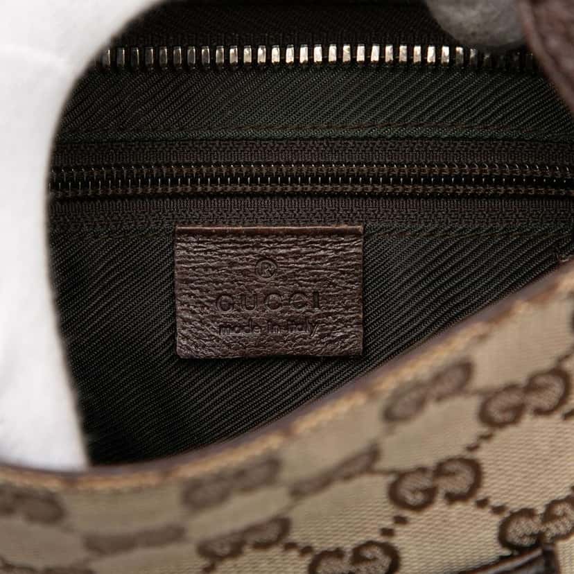 Gucci GG Canvas Crossbody Brown Canvas Good condition - Box View