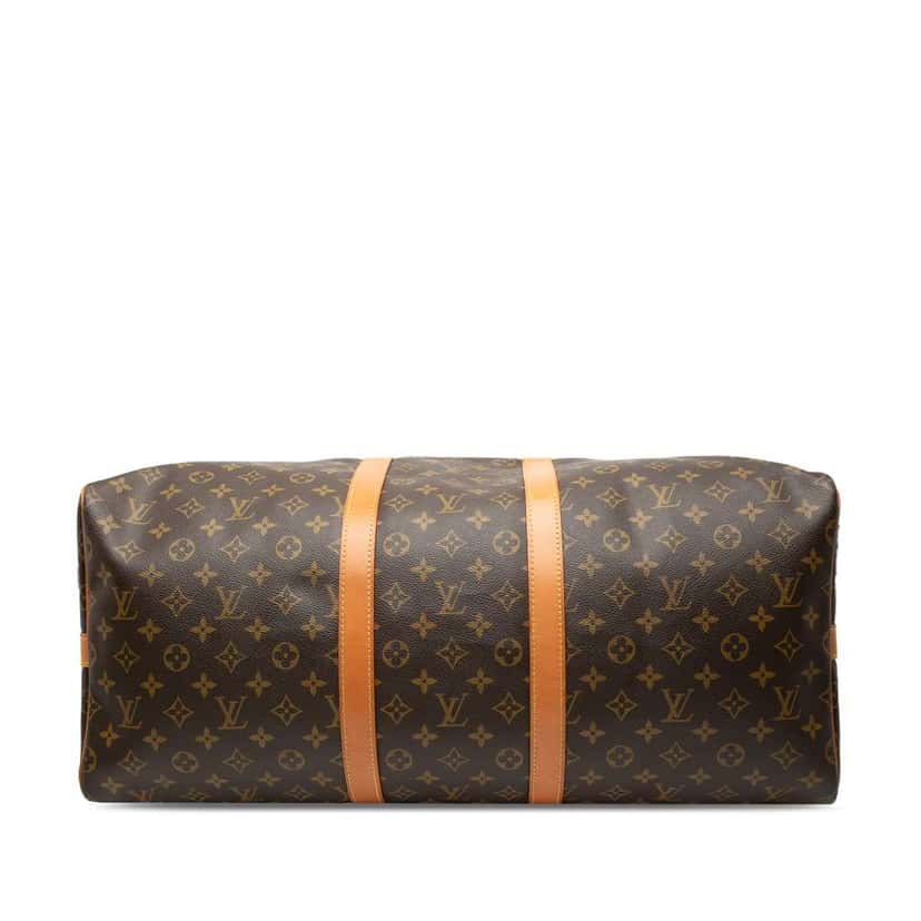 Louis Vuitton Monogram Keepall Bandouliere 55 Brown Good condition - Inside View