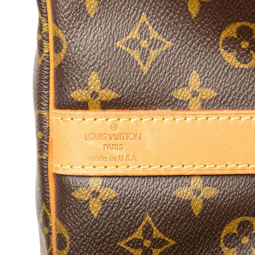 Louis Vuitton Monogram Keepall Bandouliere 55 Brown Good condition - Box View