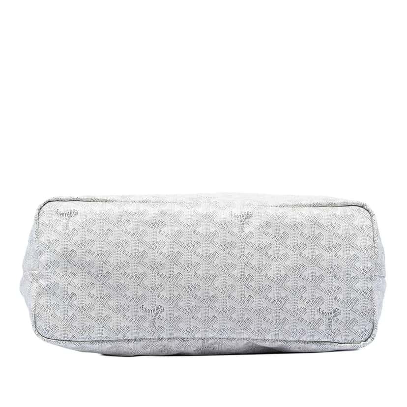 Goyard Goyardine Saint Louis PM White Canvas Good condition - Inside View