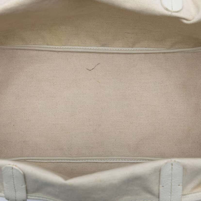 Goyard Goyardine Saint Louis PM White Canvas Good condition - Model View