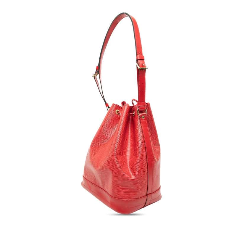 Louis Vuitton Epi Noe GM Red Leather Good condition - Back View