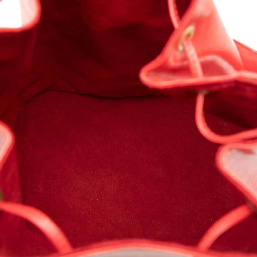 Louis Vuitton Epi Noe GM Red Leather Good condition - Model View