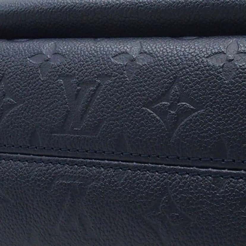 Louis Vuitton Monogram Empreinte Vavin PM Blue Leather Good condition - Inside View