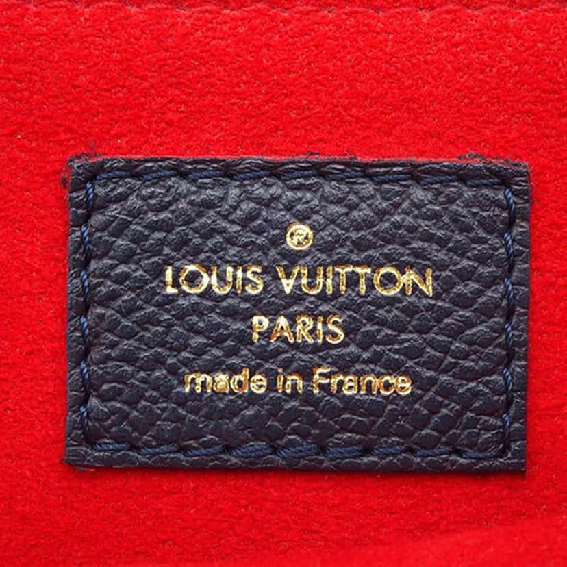 Louis Vuitton Monogram Empreinte Vavin PM Blue Leather Good condition - Box View