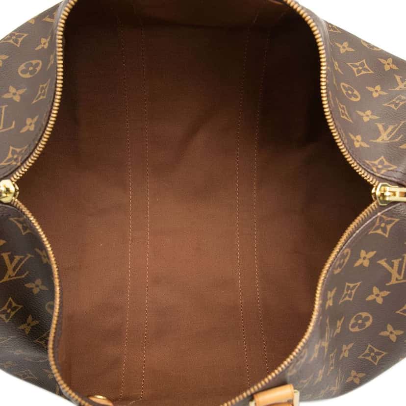 Louis Vuitton Monogram Keepall 45 Brown Good condition - Model View