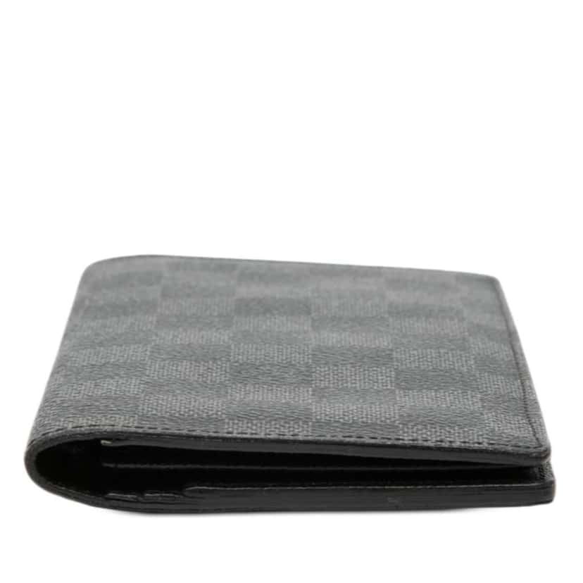 Louis Vuitton Damier Graphite Brazza Long Wallet Black Good condition - Inside View