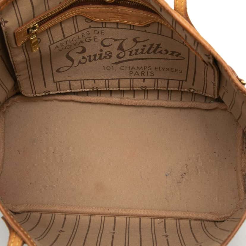 Louis Vuitton Monogram Neverfull PM Brown Good condition - Model View