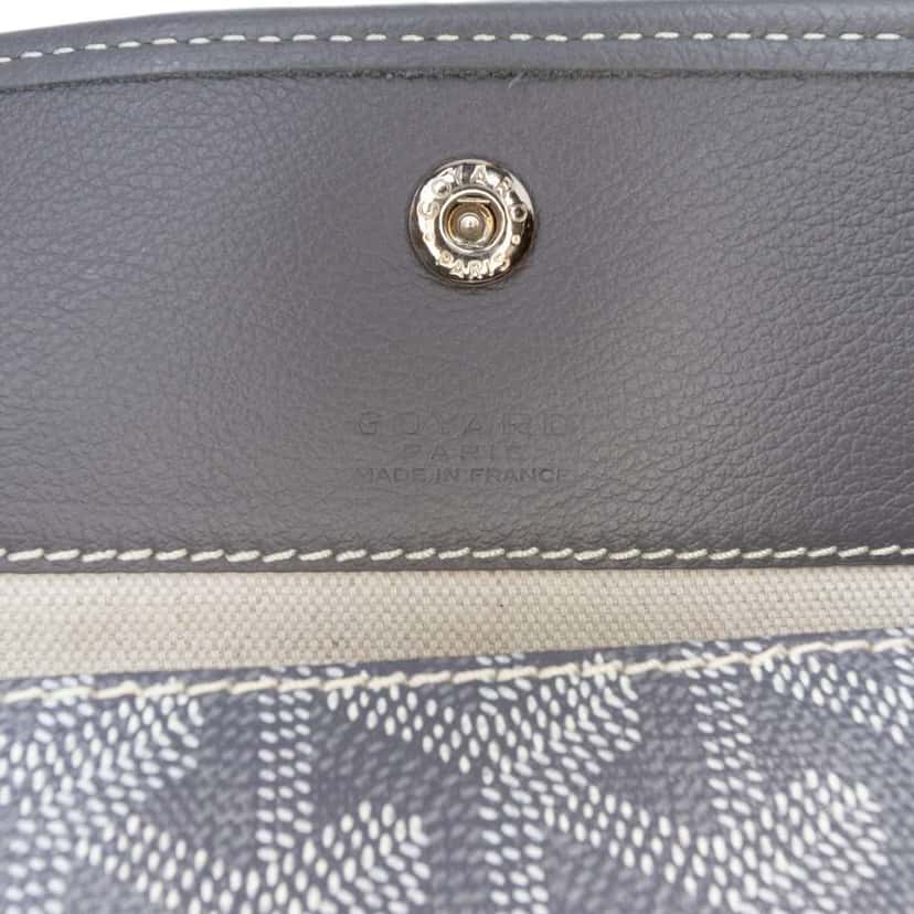 Goyard Goyardine Saint Louis PM Grey Canvas Good condition - Box View