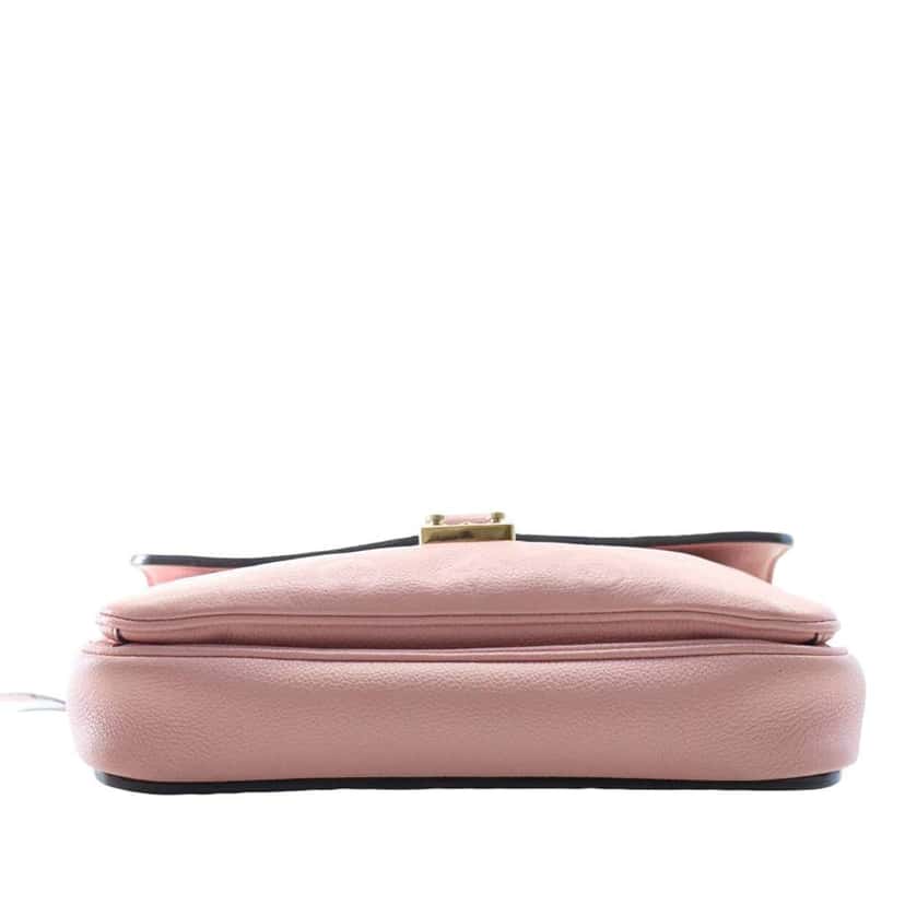Louis Vuitton Monogram Empreinte Pochette Metis Pink Leather Good condition - Box View