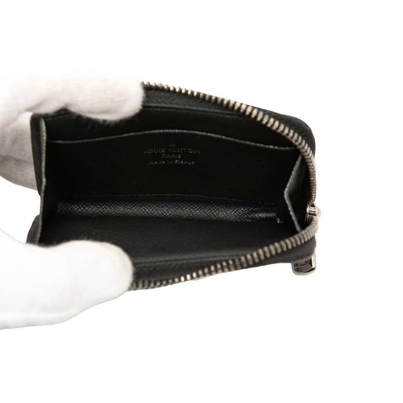 Louis Vuitton Monogram Eclipse Porte Monnaie Jour Black Very good condition - Model View
