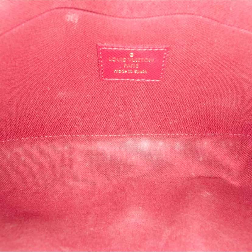 Louis Vuitton Monogram Pochette Felicie Brown Good condition - Model View