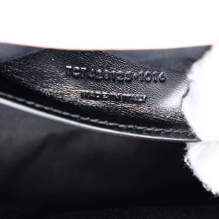 Saint Laurent Medium Sheepskin Triquilt Monogram College Bag Pink Leather Good condition - Box View