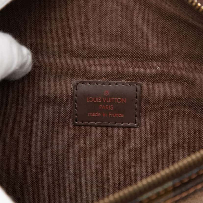 Louis Vuitton Damier Ebene Melville Bum Bag Brown Good condition - Box View