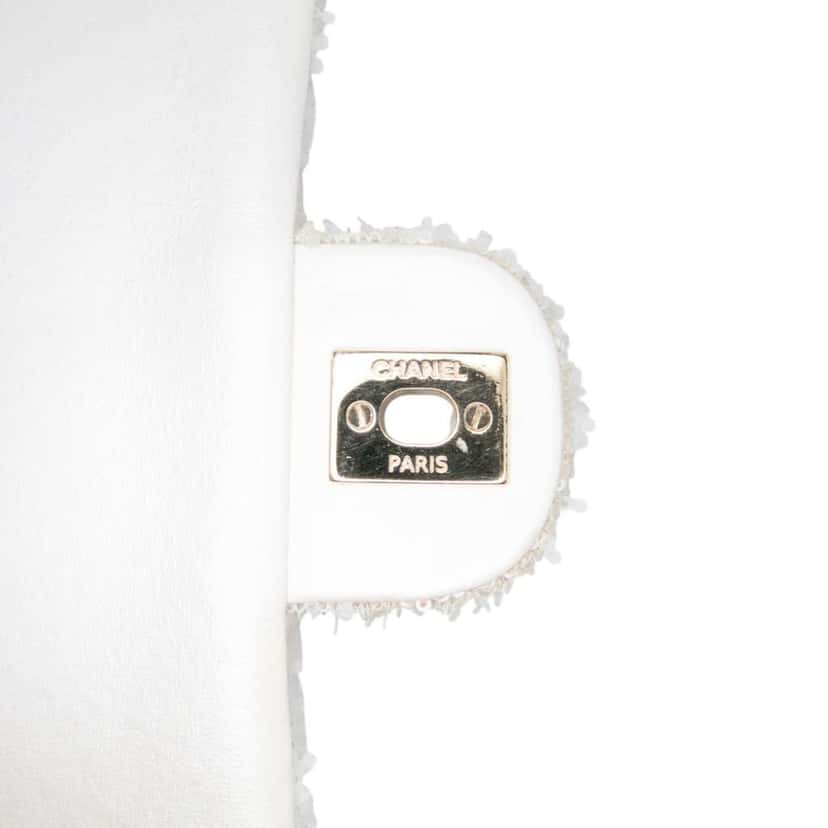 Chanel Small Sequins Single Flap Brown Polyester Good condition - Box View