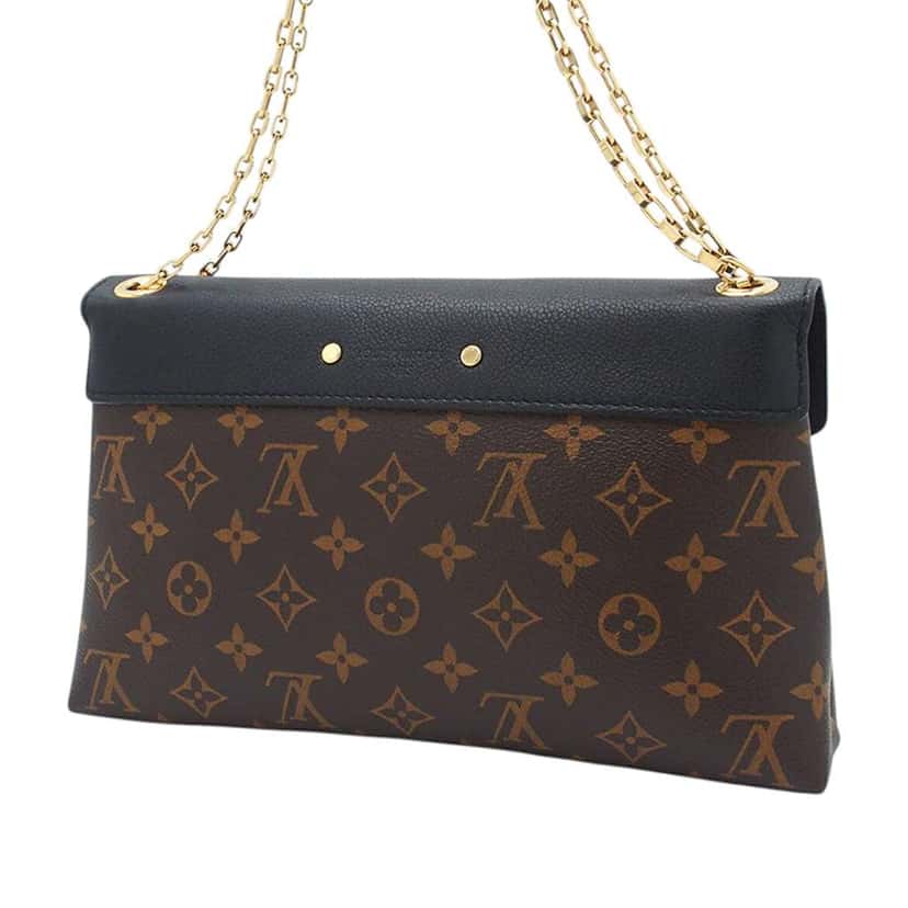 Louis Vuitton Monogram Pallas Chain Brown Good condition - Back View