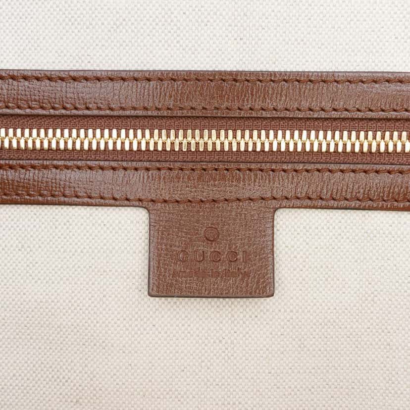 Gucci Medium GG Supreme Fake Not Backpack Brown Canvas Very good condition - Box View