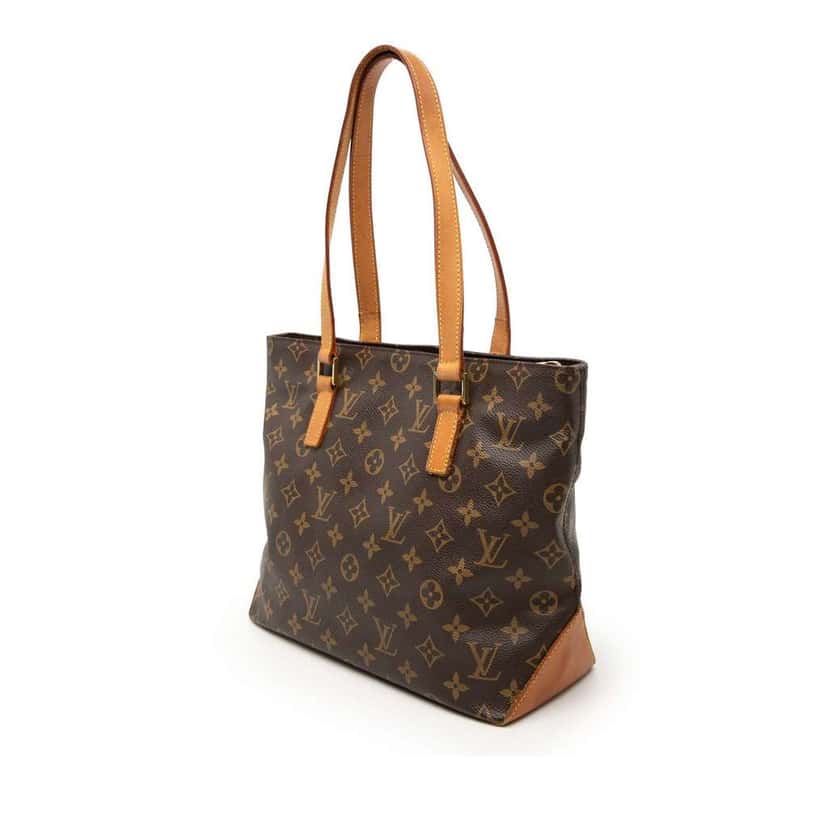 Louis Vuitton Monogram Cabas Piano Brown Good condition - Back View