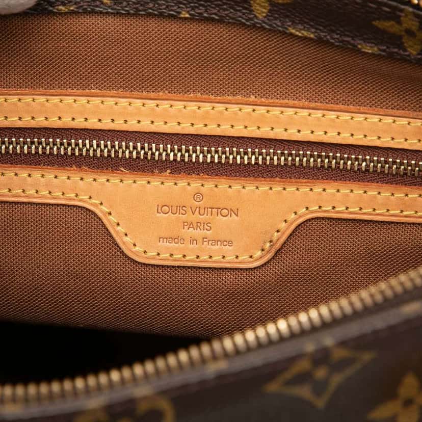 Louis Vuitton Monogram Cabas Piano Brown Good condition - Box View