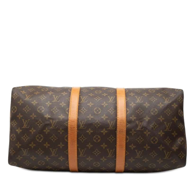 Louis Vuitton Monogram Keepall 50 Brown Good condition - Inside View