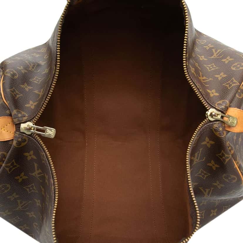 Louis Vuitton Monogram Keepall 50 Brown Good condition - Model View