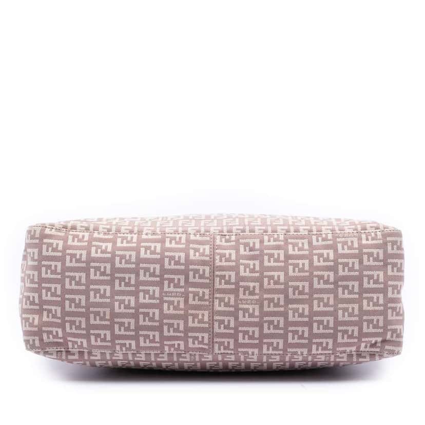 Fendi Zucchino Canvas Tote Purple Canvas Good condition - Inside View